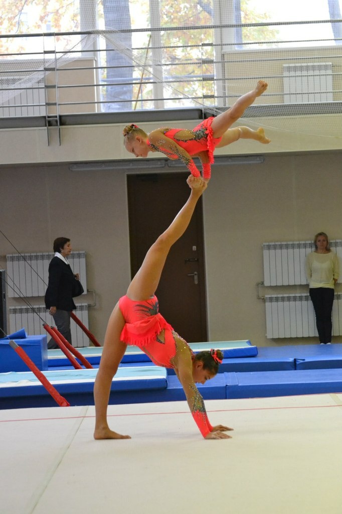 Спортивная акробатика женская тройка Чемпионат мира